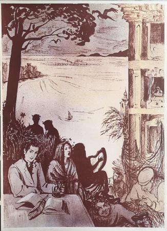 Art work by  Anonimo Figure - lithography paper 